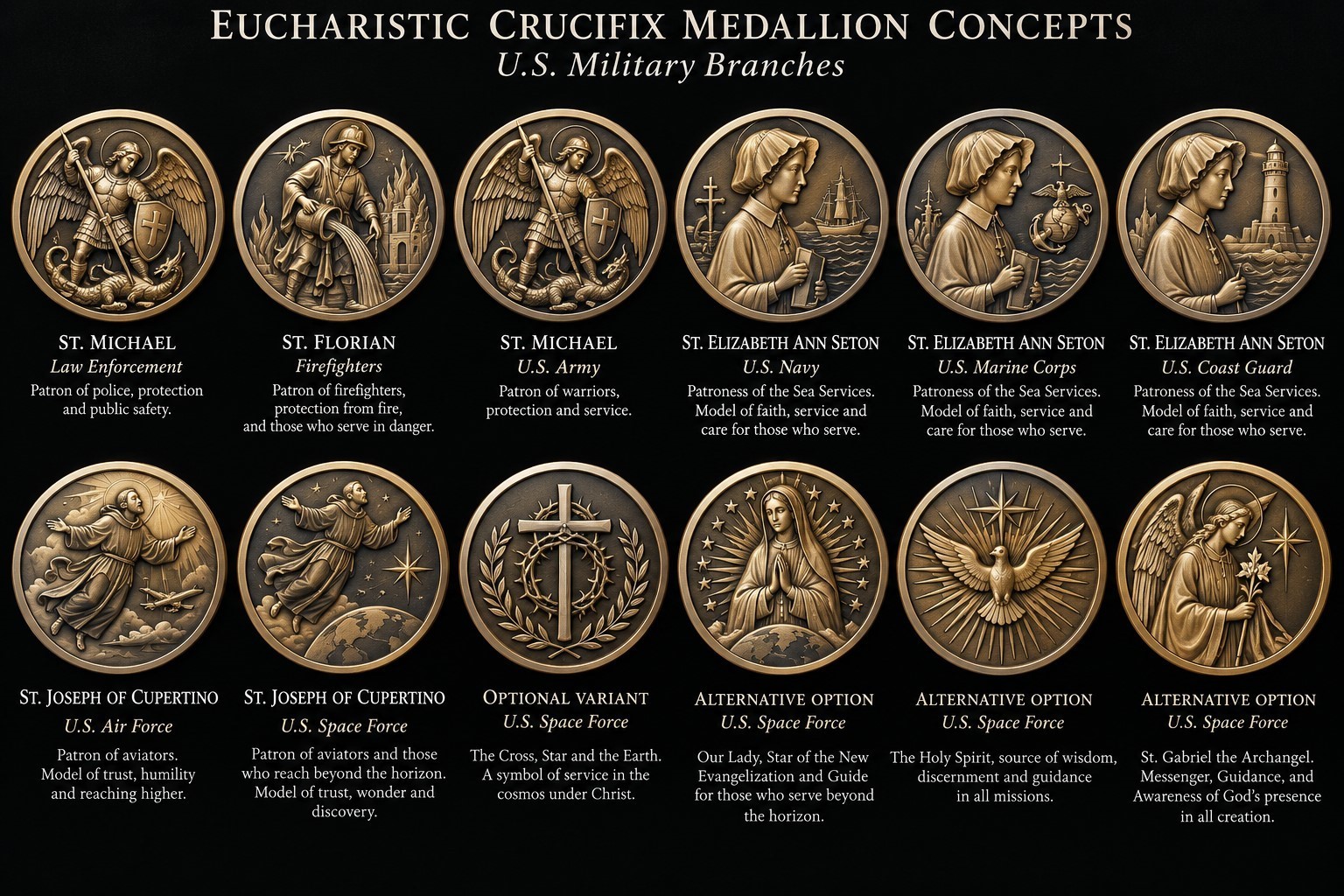 Planned Military and Service Medallion Collection